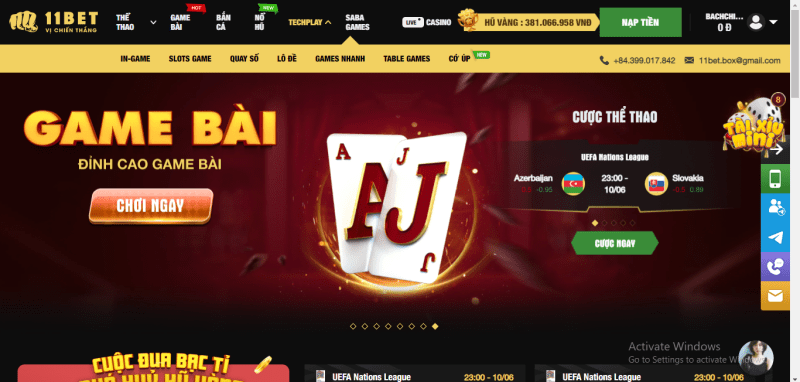 Giới thiệu khái quát về về cổng game 11Bet