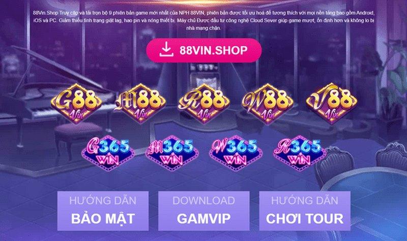 Link tải Game Bài Đổi Thưởng 88Vin cho IOS, Android, PC