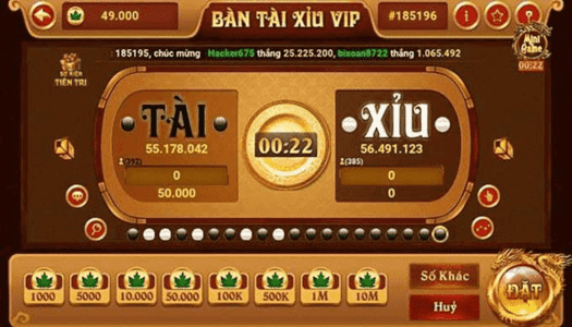 Tài xỉu – Cổng game uy tín nhiều người chơi nhất hiện nay