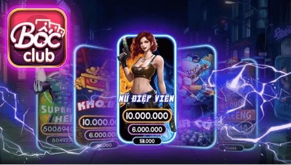 Game quay hũ đổi thưởng tại Boc Club