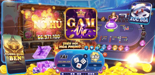 Cổng game bài đổi thưởng Gamvip nhiều điều hấp dẫn