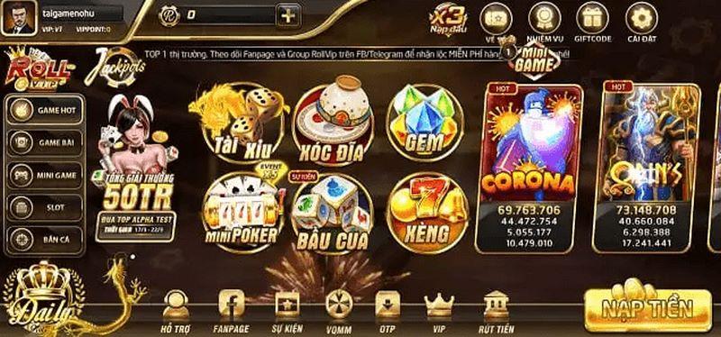 Kinh nghiệm khi chơi game bài đổi thưởng Roll vip