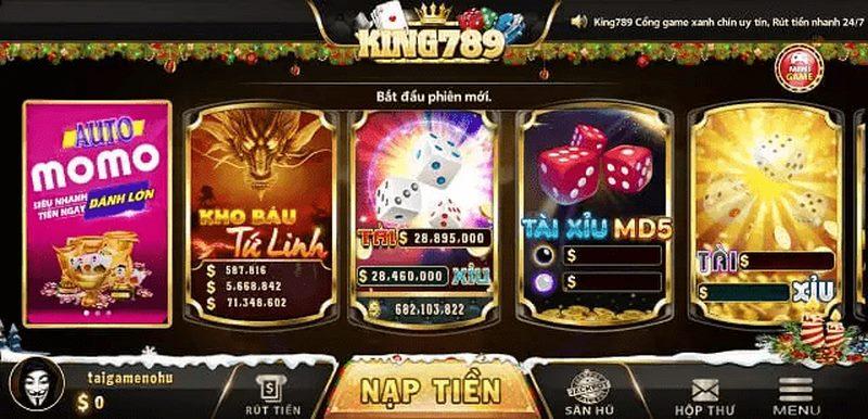 Kho game khủng tại king789