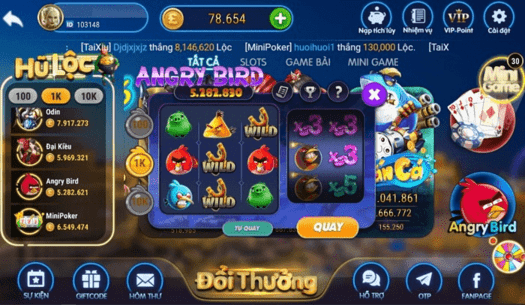 Truy cập trang chủ game bài loc777