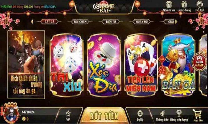 Mini game tại 68gamebai