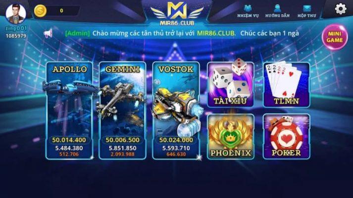 Game Slots cực đỉnh, hốt bạc cực nhanh tại Mir86