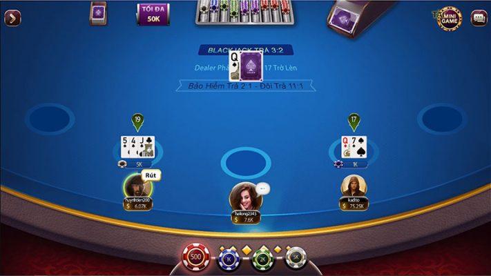 Game bài Blackjack tại Sunvip