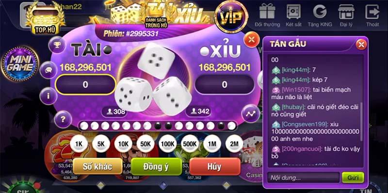 Minigame Tài xỉu tại Vin68 Club