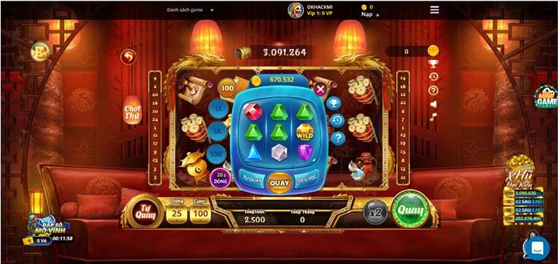 Game slots hấp dẫn tại Vinh club