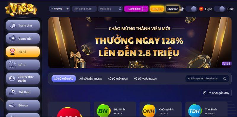 Các khuyến mãi code Vi68 hiện có ở cổng game