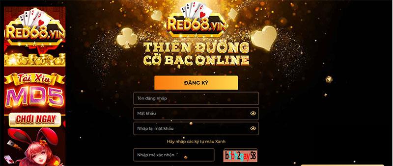 Đăng ký tài khoản Red68 