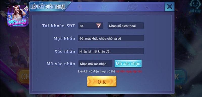 Đăng ký tài khoản game