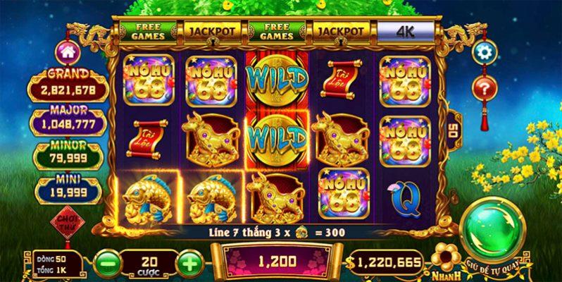 Slots game đa dạng thể loại