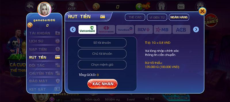 Rút Tiền Cổng Game Sanvip Club