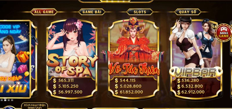 Slot game chất lượng với nhiều phần thưởng hấp dẫn