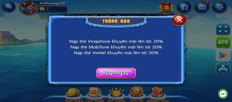 Cổng game mang đến đa dạng các ưu đãi khủng cho thành viên