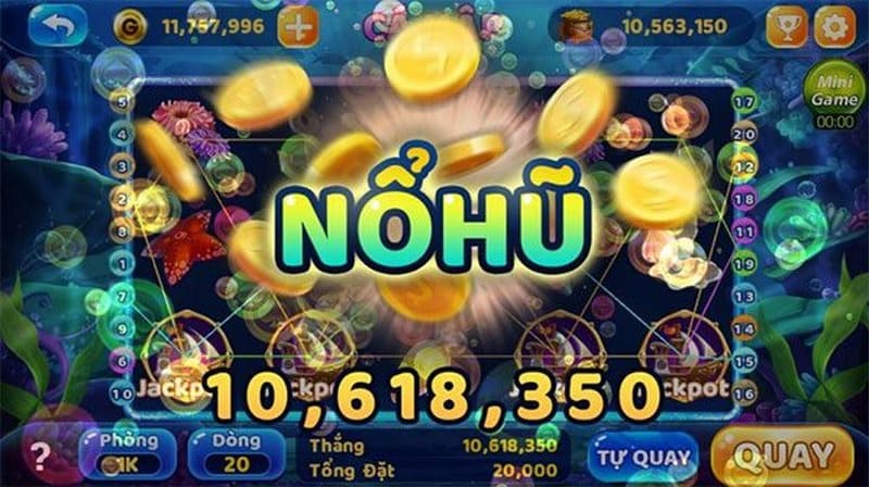 Danh mục game Nổ Hũ hấp dẫn với hình ảnh cực sắc nét