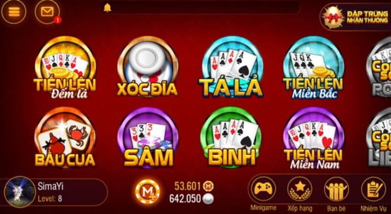 Giải trí cùng các tựa game bài đặc sắc và hấp dẫn