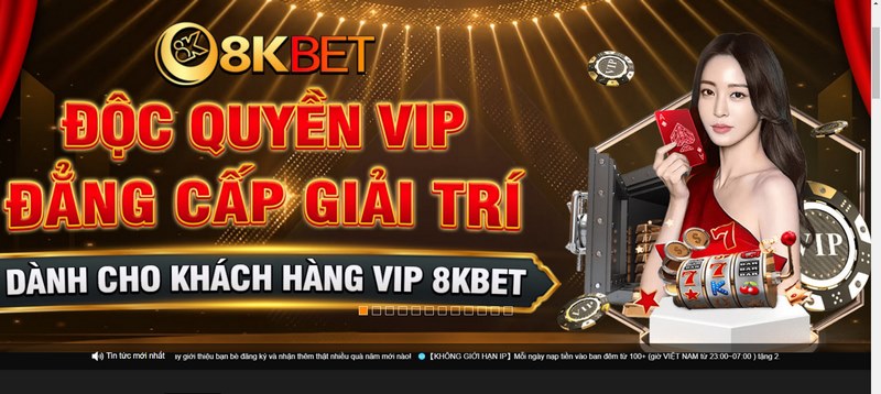 Cập nhật thông tin về nhà cái hàng đầu 8KBET